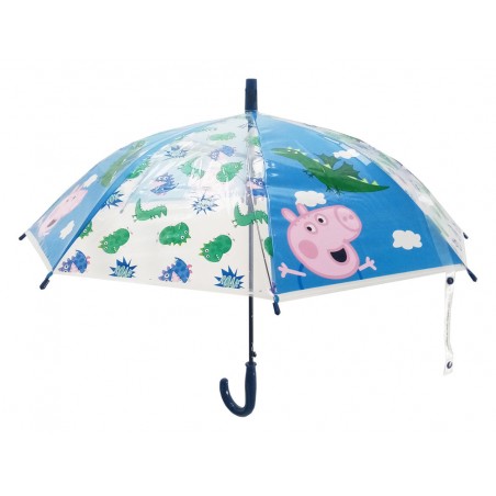 Paraguas safta cupula 43 cm peppa pig pretty flowers