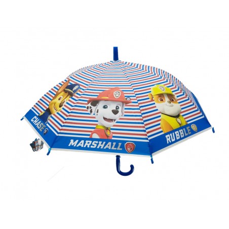 Paraguas safta cupula 43 cm paw patrol pups rule