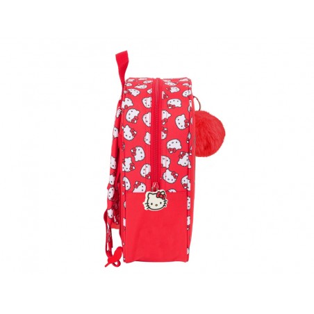Mochila safta guarderia adaptable a carro hello kitty iconic 270x220x100 mm