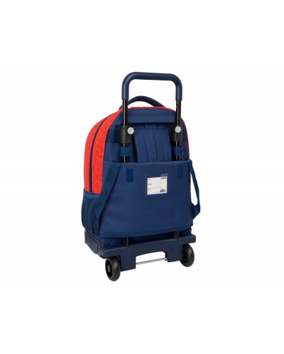 Mochila safta grande con ruedas compact extraible super mario trick 450x330x220 mm