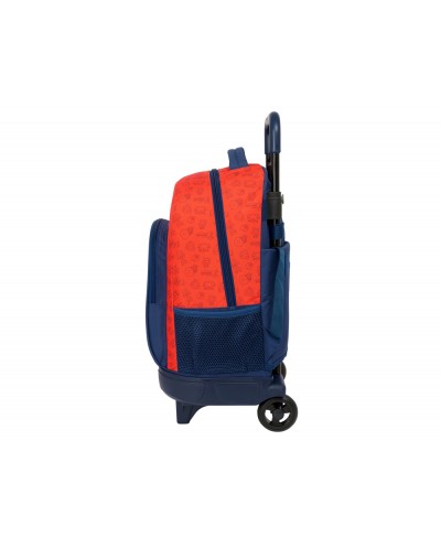 Mochila safta grande con ruedas compact extraible super mario trick 450x330x220 mm