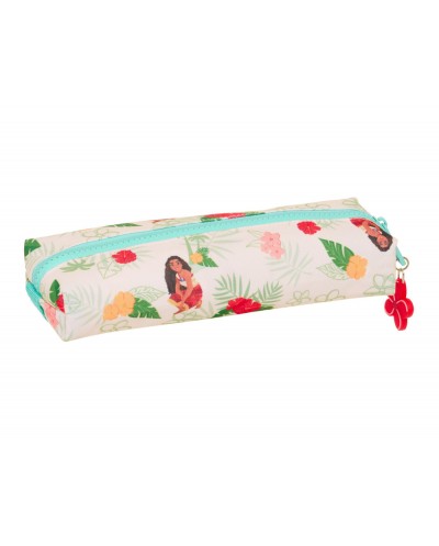 Bolso escolar portatodo safta rectangular con goma elastica 22cm vaiana 70x220x40 mm