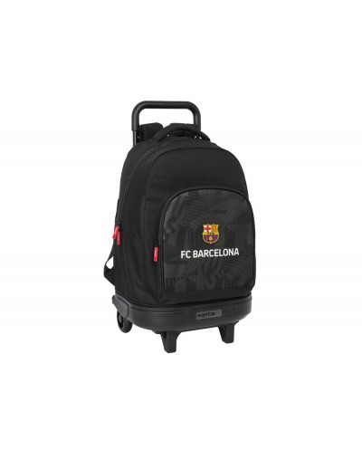 Mochila safta grande con ruedas compact extraible fc barcelona black 220x330x450 mm