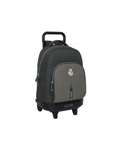 Mochila safta grande con ruedas compact extraible real madrid 3 equipacion 24 25 450x330x220mm