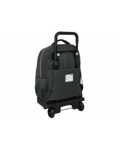 Mochila safta grande con ruedas compact extraible real madrid 3 equipacion 24 25 450x330x220mm