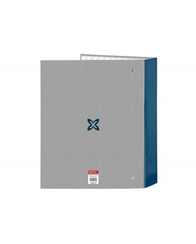 Carpeta carton folio 4 anillas safta lomo ancho munich street
