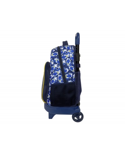 Mochila safta grande con ruedas compact extraible sonic prime city 450x330x220 mm