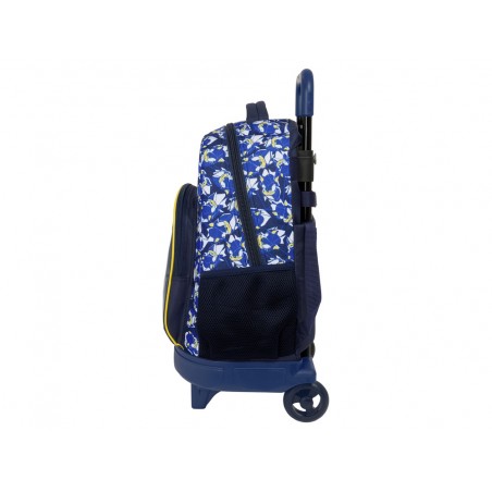 Mochila safta grande con ruedas compact extraible sonic prime city 450x330x220 mm