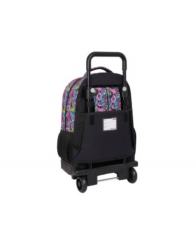 Mochila safta grande con ruedas compact extraible monster high 450x330x220 mm