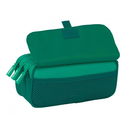 Bolso escolar portatodo safta triple big resistente al agua real betis 100x215x80 mm
