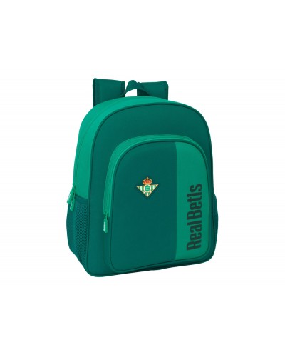 Mochila safta junior adaptable a carro resistente al agua real betis 380x320x120 mm