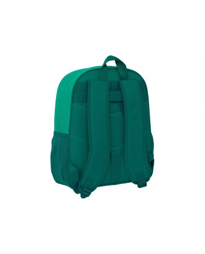 Mochila safta junior adaptable a carro resistente al agua real betis 380x320x120 mm