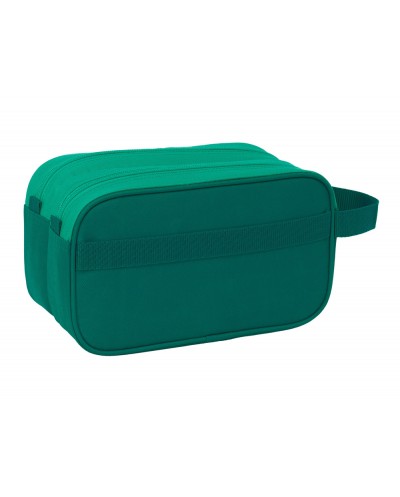 Neceser safta 2 departamentos adaptable a carro resistente al agua real betis 150x260x125 mm