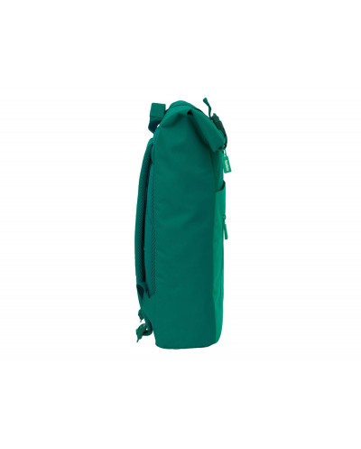 Mochila safta solapa para portatil 156 resistente al agua real betis 420x280x130 mm