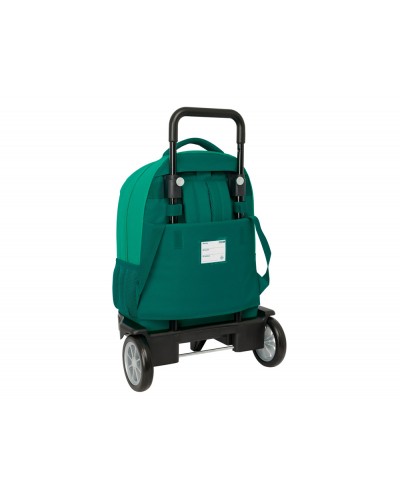 Mochila safta grande con ruedas compact evolution extraibel resistente al agua real betis 450x330x220 mm