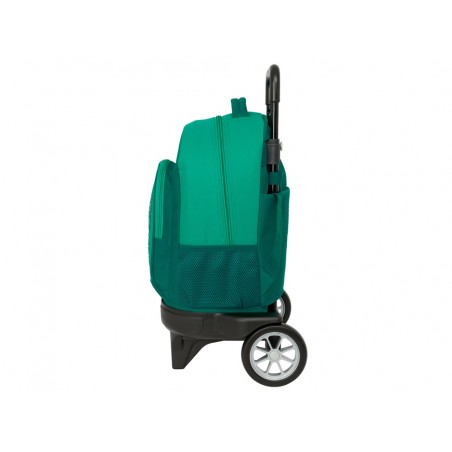 Mochila safta grande con ruedas compact evolution extraibel resistente al agua real betis 450x330x220 mm