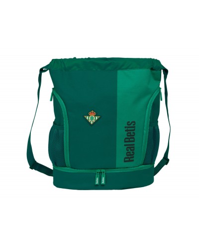 Saco mochila safta resistente agua real betis 400x350x10 mm
