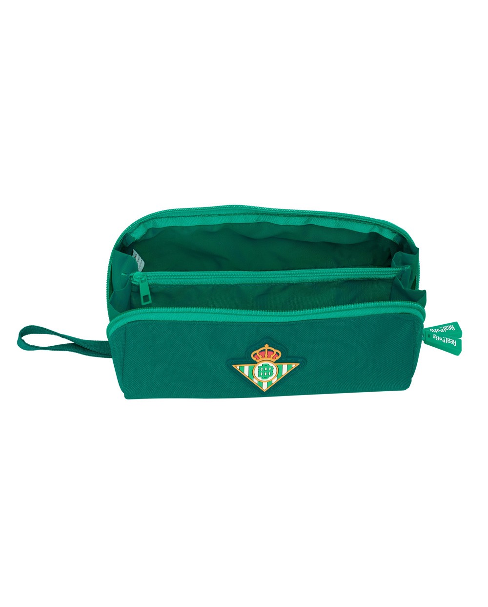 Bolso escolar portatodo safta cuadrado grande resistente al agua real betis 100x200x100 mm