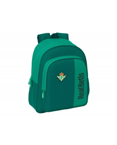 Mochila safta infantil adaptable a carro resistente al agua real betis 340x280x100 mm