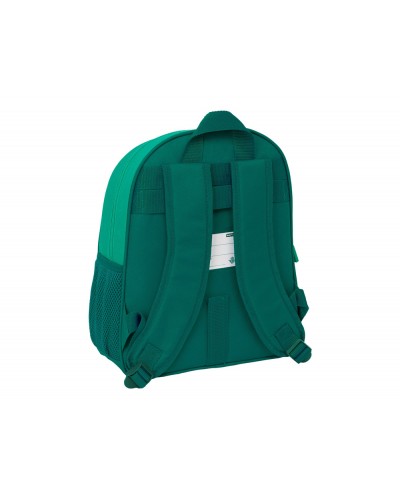 Mochila safta infantil adaptable a carro resistente al agua real betis 340x280x100 mm