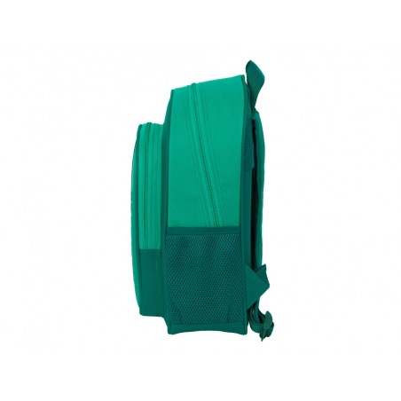 Mochila safta infantil adaptable a carro resistente al agua real betis 340x280x100 mm