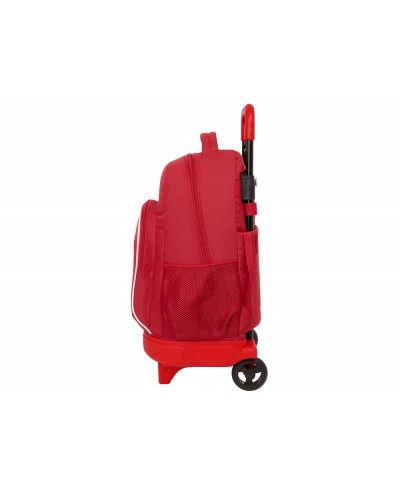 Mochila safta grande con ruedas compact extraible resistente al agua sevilla fc 450x330x220 mm