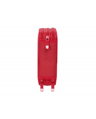 Plumier escolar safta triple 37 piezas resistente al agua sevilla fc 195x125x55 mm