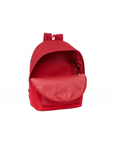 Mochila safta doble para portatil 156 usb resistente agua sevilla fc 440x310x180 mm