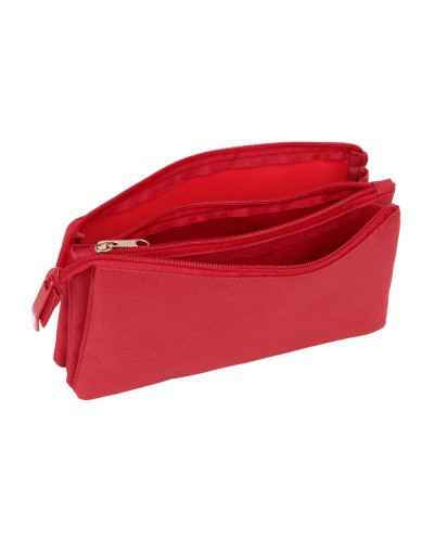 Bolso escolar portatodo safta triple resistente al agua sevilla fc 120x220x30 mm