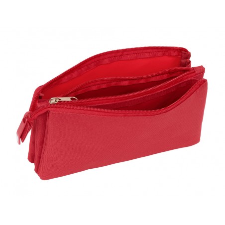 Bolso escolar portatodo safta triple resistente al agua sevilla fc 120x220x30 mm