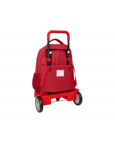 Mochila safta grande con ruedas compact evolution extraible resistente al agua sevilla fc 450x330x220 mm