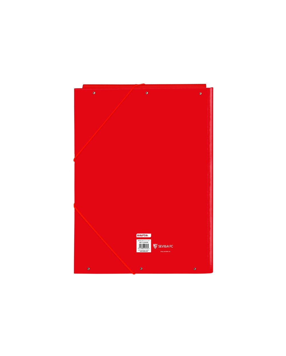 Carpeta safta gomas solapas folio carton sevilla fc