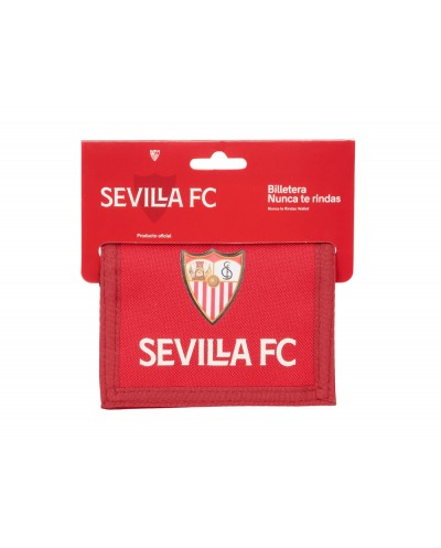 Billetera safta resistente al agua sevilla fc 95x125x10 mm