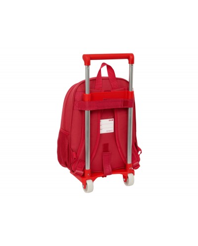 Mochila safta mod 006 con carro 705 resistente agua sevilla fc 340x280x100 mm