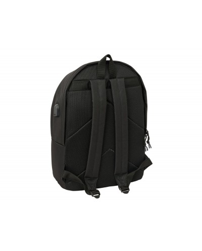 Mochila safta doble para portatil 156 usb atletico de madrid teen 440x310x180 mm