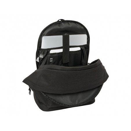 Mochila safta doble para portatil 156 usb atletico de madrid teen 440x310x180 mm