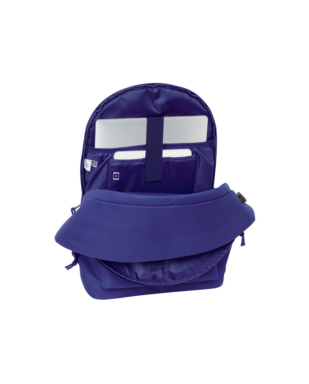 Mochila safta doble para portatil 156 usb atletico de madrid teen 440x310x180 mm