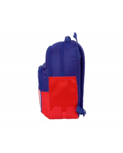 Mochila safta doble con cantoneras adaptable a carro atletico de madrid 420x320x150 mm