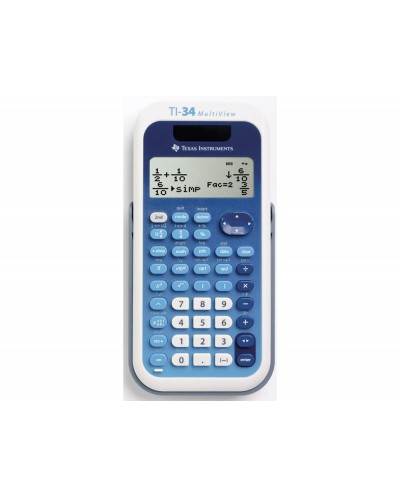 Calculadora cientifica texas instruments ti 34 multiview 2 lineas 16 digitos