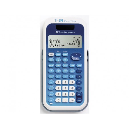 Calculadora cientifica texas instruments ti 34 multiview 2 lineas 16 digitos