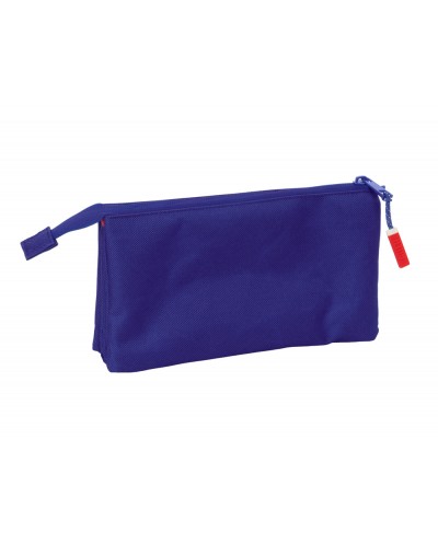 Bolso escolar portatodo safta triple atletico de madrid 120x220x30 mm
