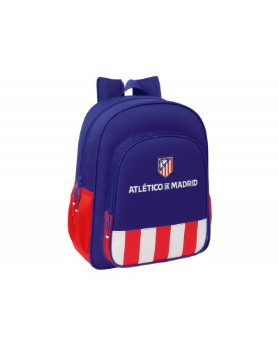 Mochila safta junior adaptable a carro atletico de madrid 380x320x120 mm