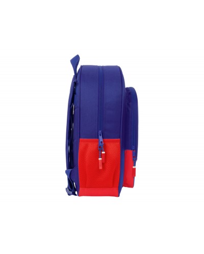 Mochila safta junior adaptable a carro atletico de madrid 380x320x120 mm
