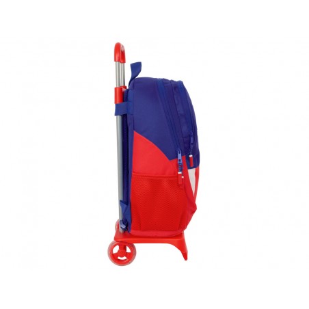 Mochila safta mod 665 con carro 905 atletico de madrid 440x320x160 mm