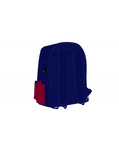 Mochila safta doble para portatil 156 usb fc barcelona 1 equipacion 25 26 440x310x180 mm