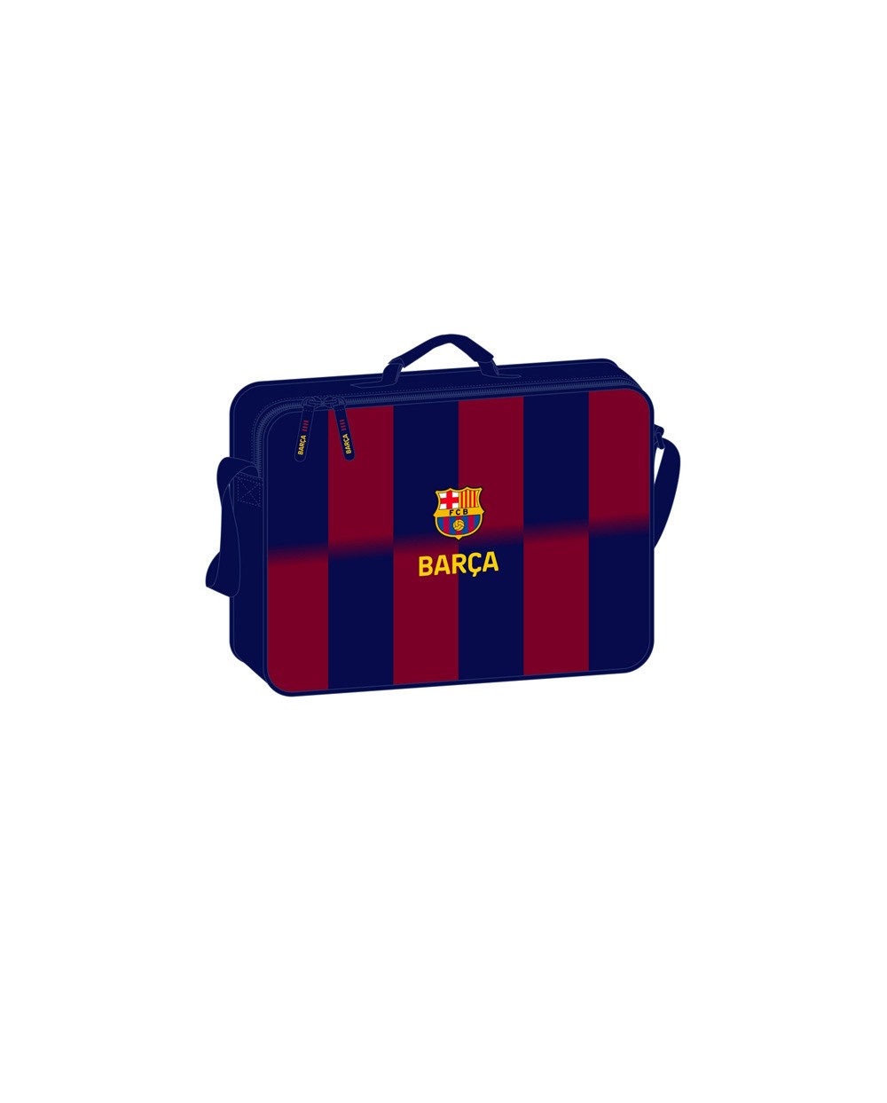 Cartera extraescolares fc barcelona 1 equipacion 25 26 280x380x60 mm