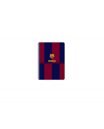 Cuaderno espiral safta folio 80h 60gr cuadro 4mm tapa extradura fc barcelona 1 equipacion 25 26