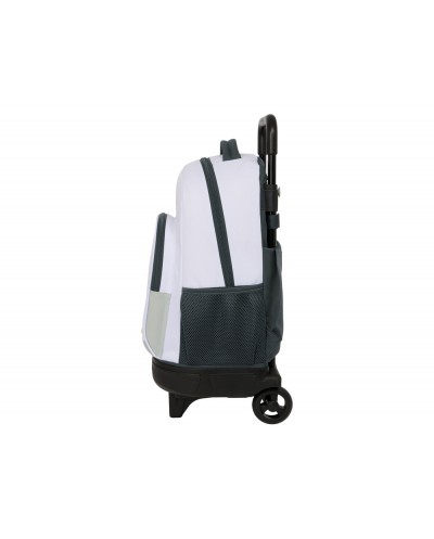 Mochila safta grande con ruedas compact extraible real madrid 1 equipacion 25 26 450x330x220 mm