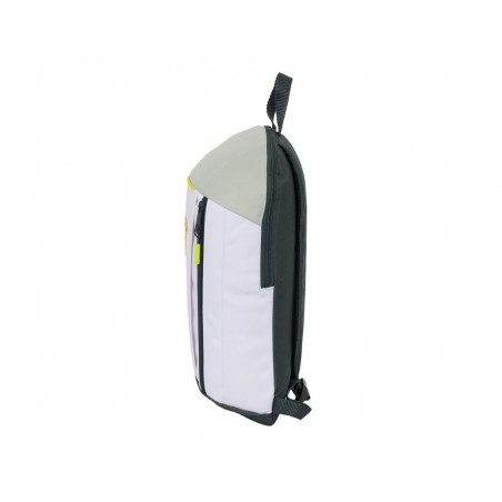 Mini mochila safta con cremallera vertical real madrid 1 equipacion 25 26 390x220x100 mm
