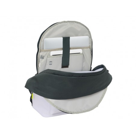 Mochila safta doble para portatil 156usb real madrid 1 equipacion 25 26 440x310x180 mm